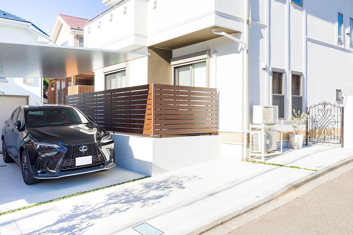 施行事例画像-202501駐車場・アプローチのエクステリア