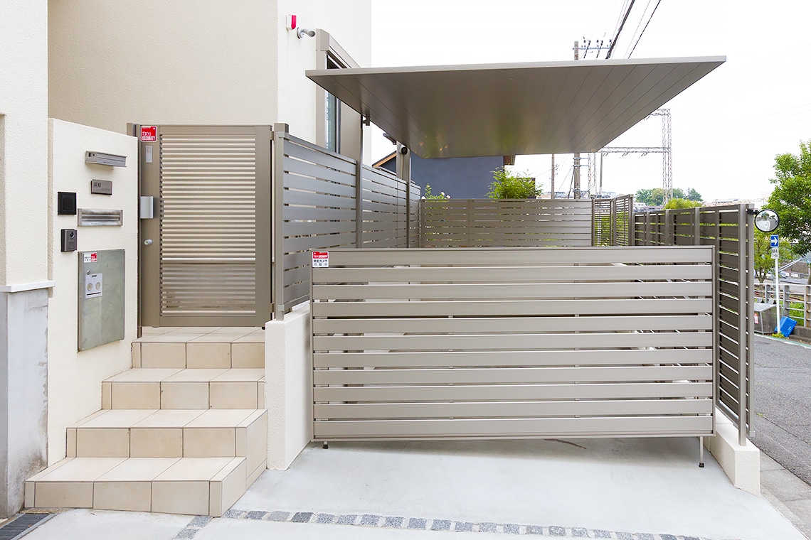 施行事例画像-202507駐車場のエクステリア